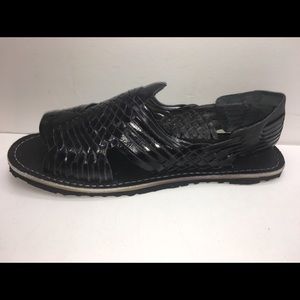 Men’s black sandals Huarache pachuco Mexican Huaraches Artesanales Mexicanos